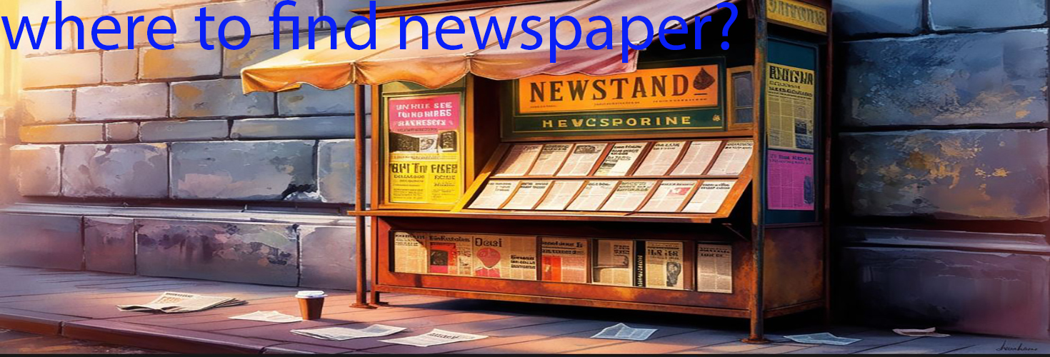 where to find newspaper